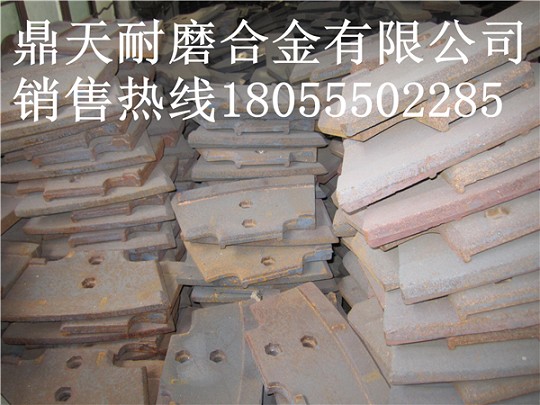 米科思120站好質(zhì)量攪拌站中拌葉、側(cè)刮刀、口襯板生產(chǎn)廠家